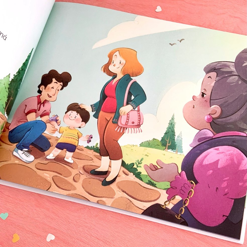 CarmeNogales's tweet image. Ya tocaba la presentación con fotos del cuento "¿A Quién Quieres Más?", que he ilustrado para @pijamabooks y escrito por @va_martinezleon

Dentro de unos días se cumple un mes de su publicación, y aún se me hace raro ver impresas las ilustraciones en las que estuve trabajando.