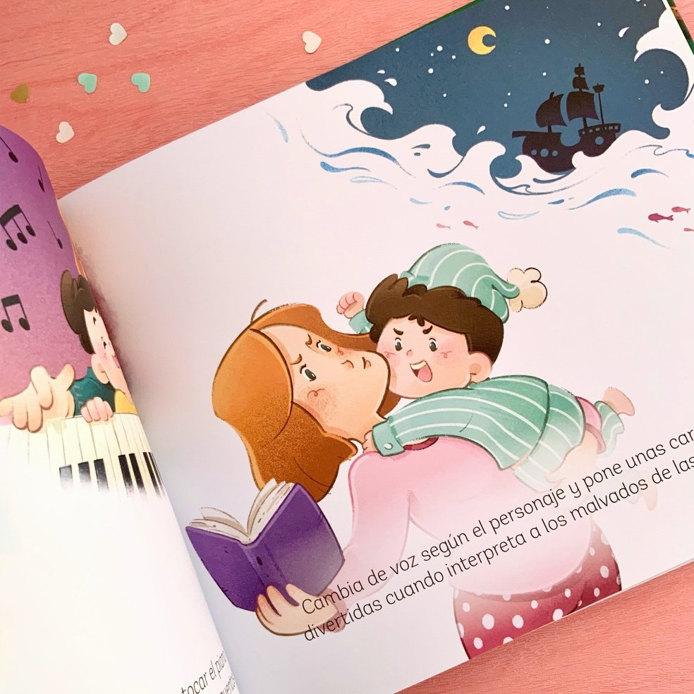 CarmeNogales's tweet image. Ya tocaba la presentación con fotos del cuento "¿A Quién Quieres Más?", que he ilustrado para @pijamabooks y escrito por @va_martinezleon

Dentro de unos días se cumple un mes de su publicación, y aún se me hace raro ver impresas las ilustraciones en las que estuve trabajando.