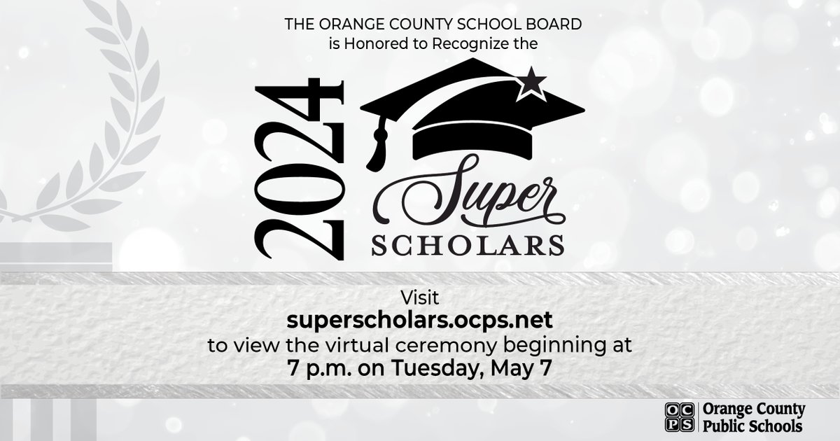 SAVE THE DATE: We will be celebrating our Super Scholars - seniors who gained admission to top colleges - in a virtual ceremony starting at 7 p.m. May 7. Watch here: youtu.be/MSZliaubyuY