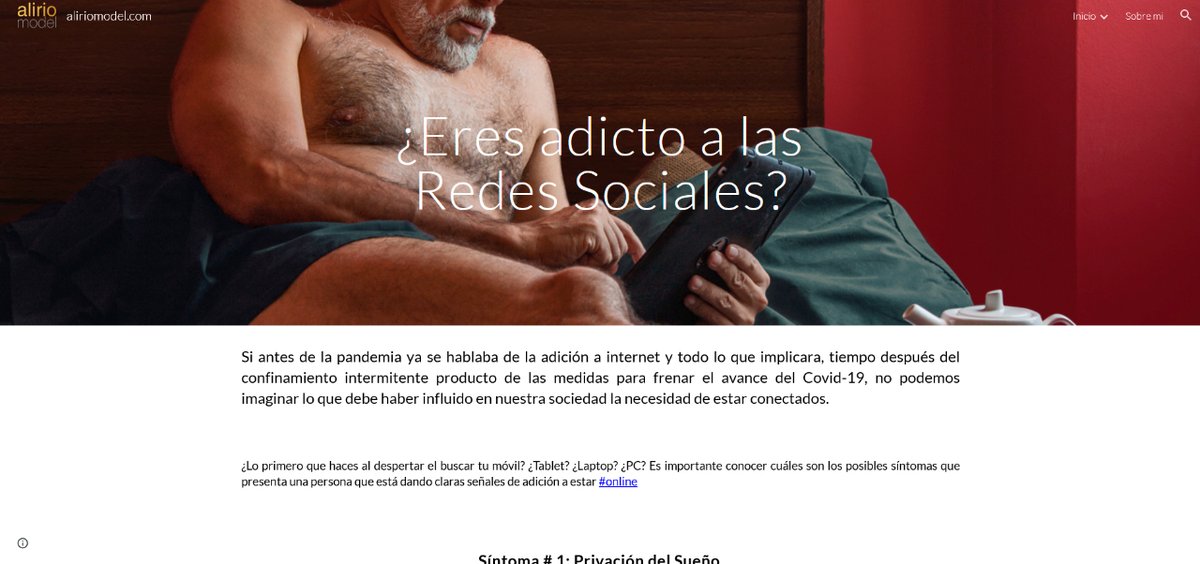 ¿Eres adicto a las Redes Sociales?

Descúbrelo en: i.mtr.cool/apiajyzuvg

#ModeloCanoso #ModeloMasculino #ModeloSenior #Canoso #ModeloVenezolano
#ModelOver50 #MatureModels #SilverFox #SilverFoxModel #MatureMaleModel #BeardModel #MenOver50 #Barbudo