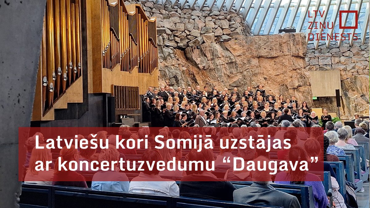 Patriotisks, muzikāls un neaizmirstams notikums – tā var teikt par nupat svētkos aizvadīto koncertuzvedumu “Daugava”. To radījuši četri latviešu kori – no Latvijas, Somijas, Dānijas un Luksemburgas, tiekoties Helsinkos. lsm.lv/raksts/kultura…