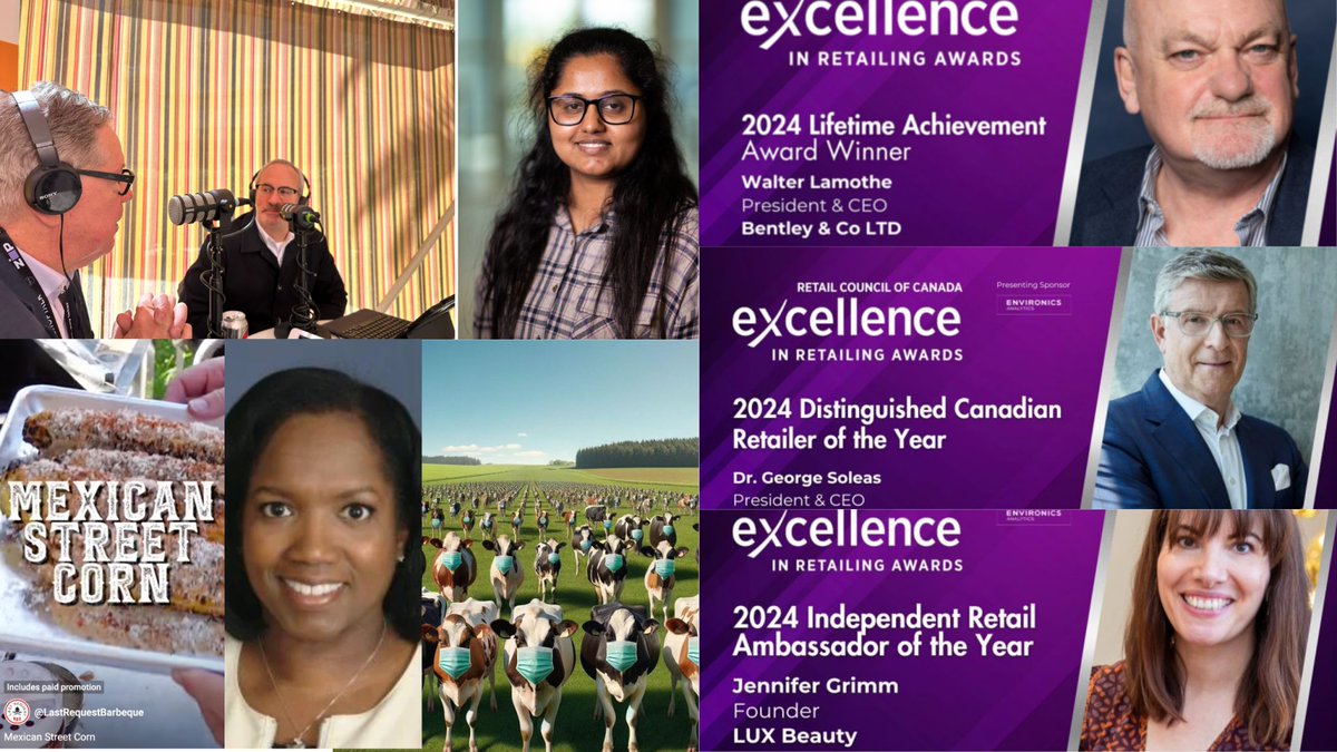 Retail This Week is on hiatus as we prep for @RetailCouncil's #StoreConference2024! Congrats to award winners: Walter Lamothe (Lifetime Achievement), George Soleas (Retailer Of The Year), & Jennifer Grimm (Independent Retail Ambassador). Find out more: loom.ly/wmcPlKA