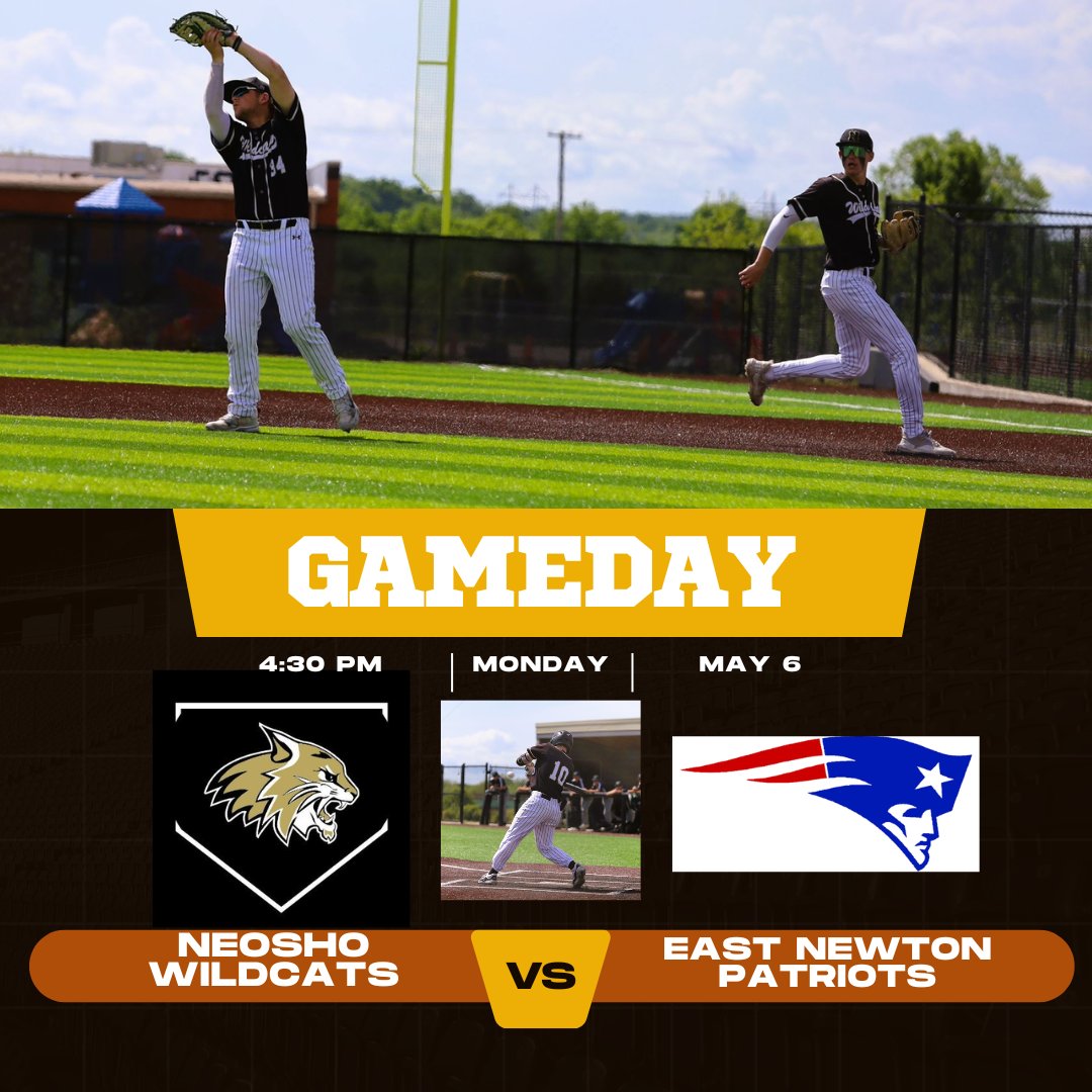 GAMEDAY! Today is Senior Night for your Neosho Wildcats! Come out and support!
Varsity at 4:30. JV cancelled due to impending weather.