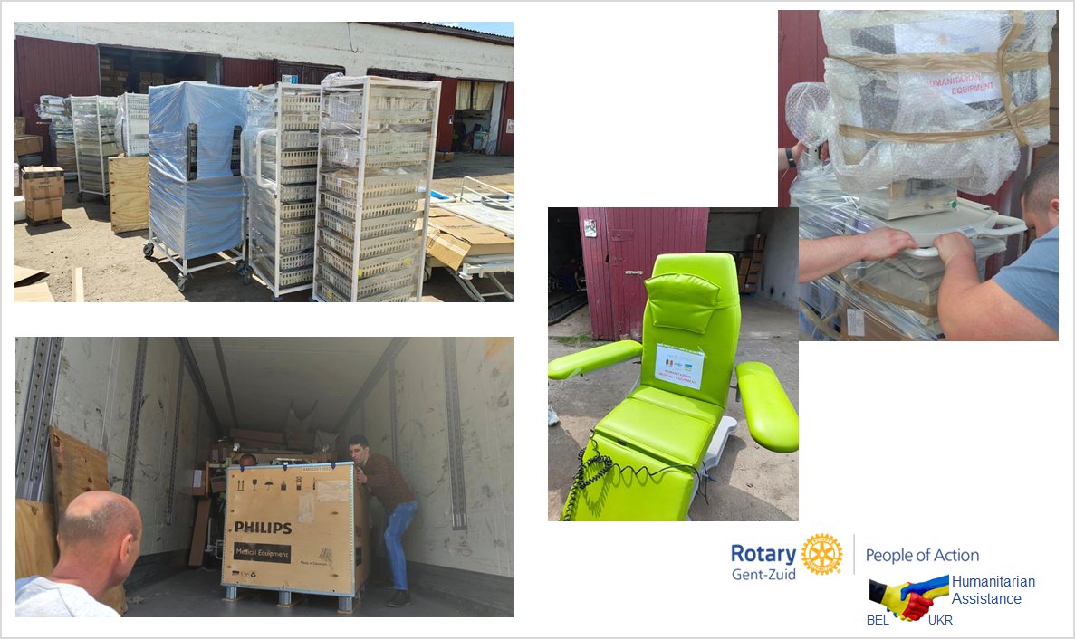 😍 Our latest cargo arrived in 🇺🇦Odesa today !
Anesthesia machine, echo, laparoscopy imagery devices, 12 chairs for dialysis centre, 20 electrical beds, loads of surgical consumables, including instruments for complex cardio, pulmo, vasc surgery.
@Rotary #PeopleOfAction