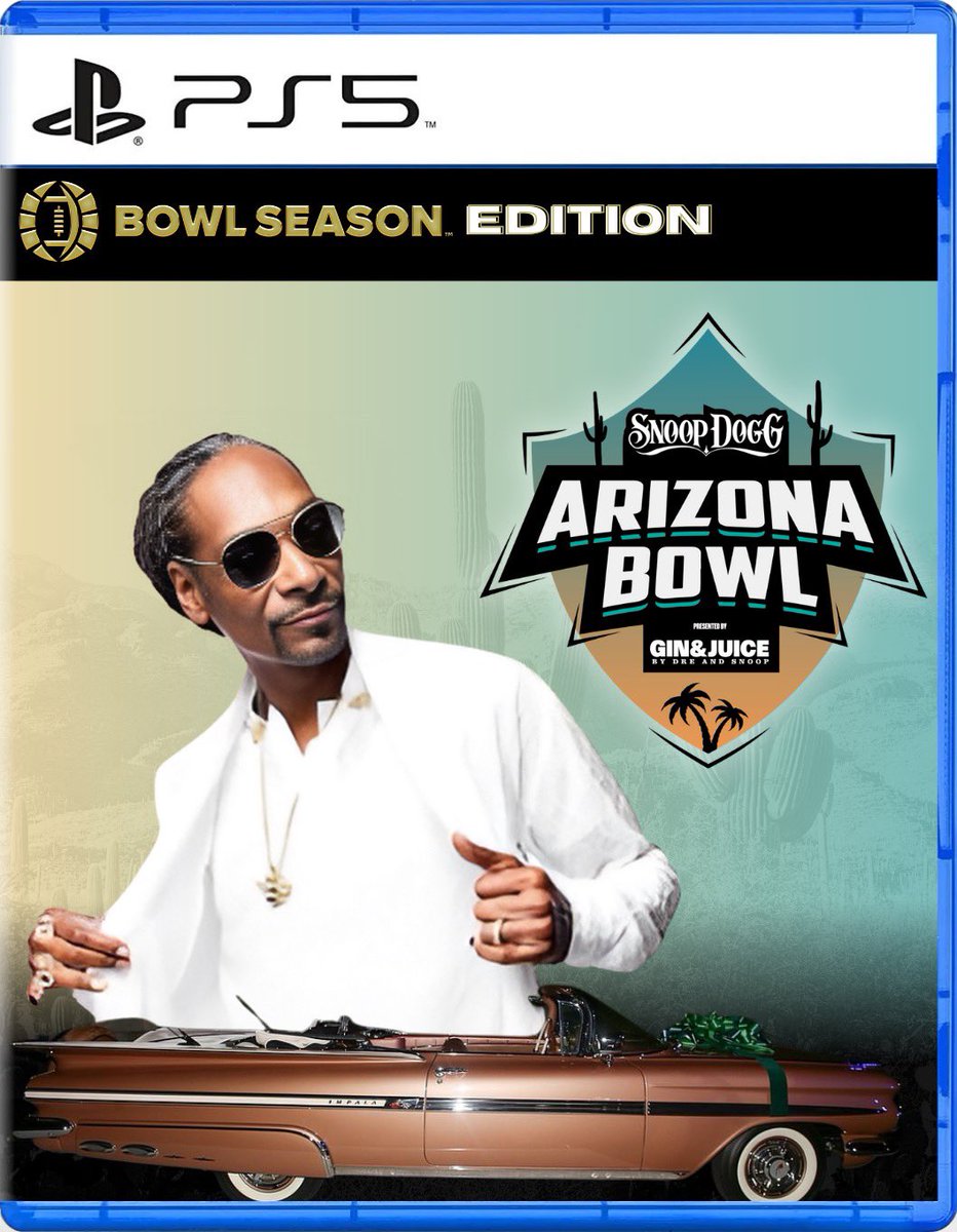 Hear us out…😏 #BowlSeason #CFB25 #ArizonaBowl #SnoopDogg #GinandJuice