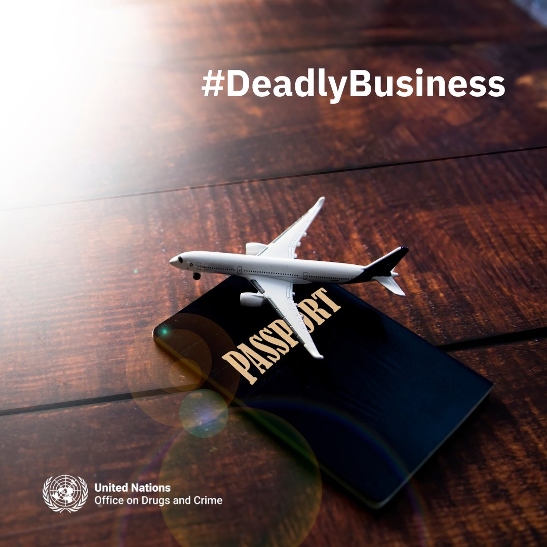 Migrant smuggling is a #DeadlyBusiness It’s a form of organized crime. Let’s eliminate organized crime from migration. 🔗 bit.ly/UN_HTMSS