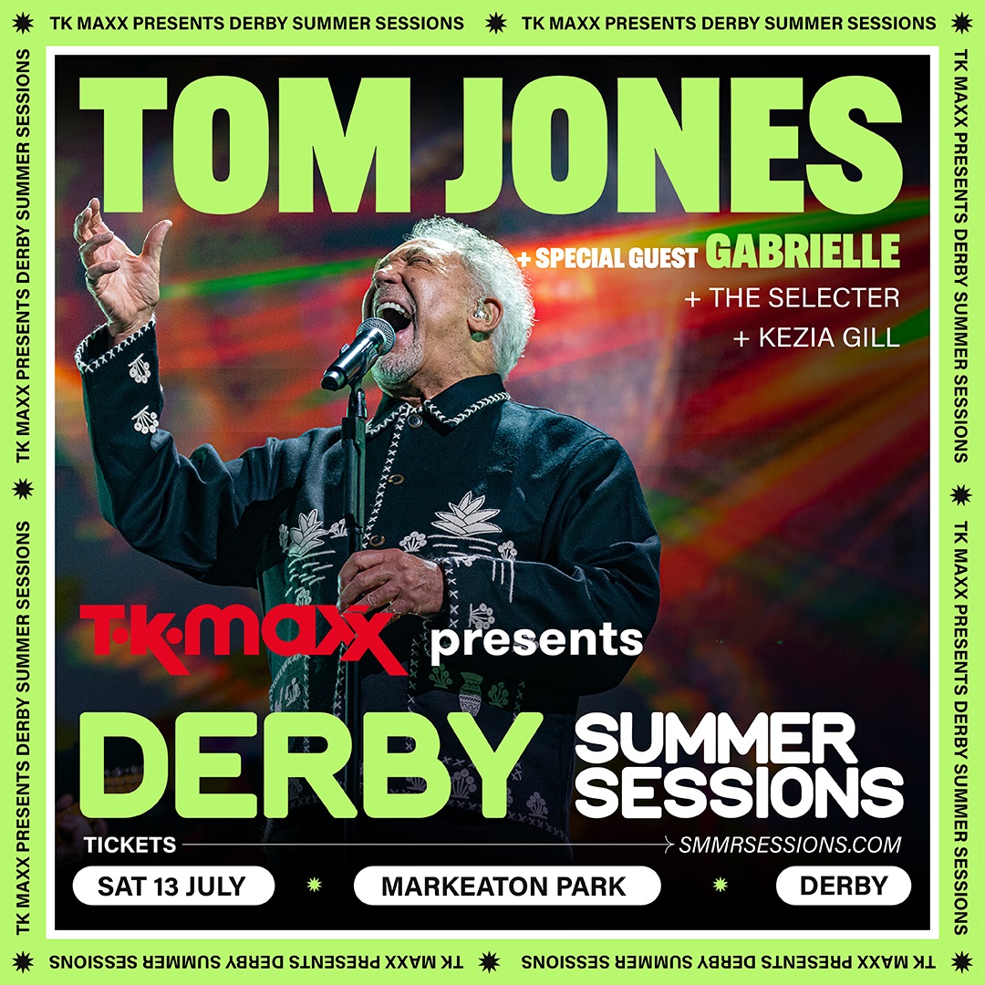 🌞 🎶Dive into summer vibes with TK Maxx Presents: Derby @SmmrSessions! 📍Markeaton Park 📅 12 - 14 Jul Experience the ultimate outdoor concert series featuring a legendary line-up including @BeckyHill, @RealSirTomJones and @MadnessNews ⬇️ ow.ly/ZK1550Rtj1r #DerbyUK