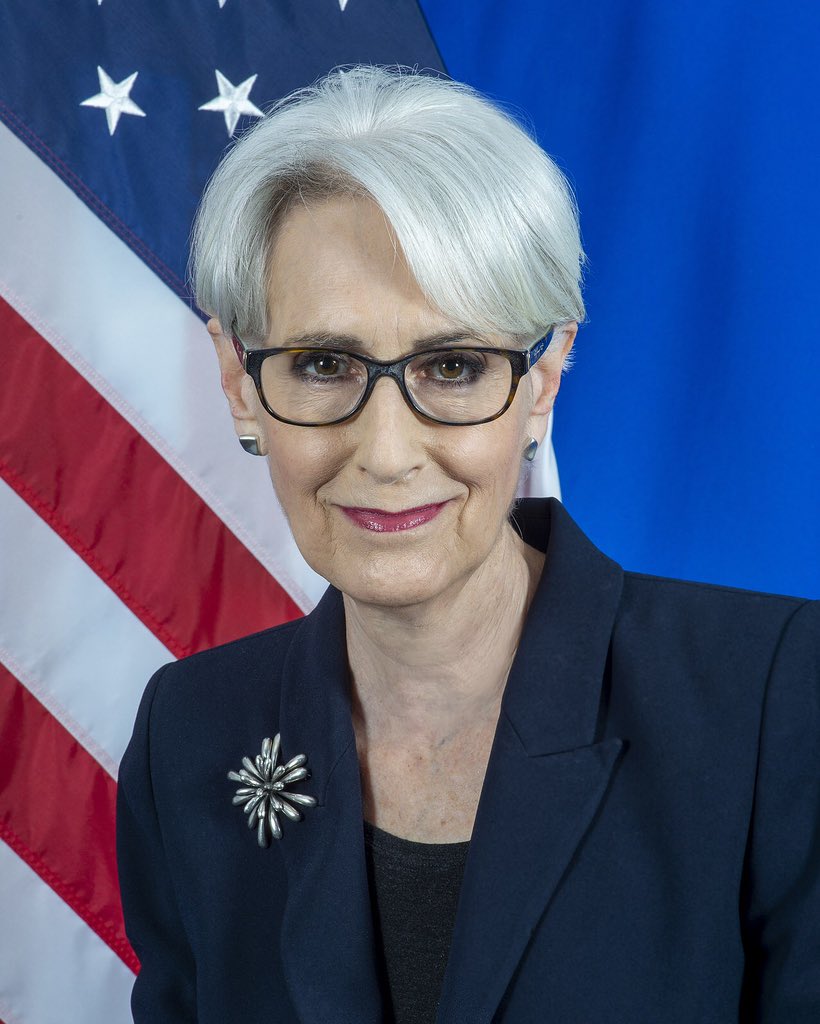 😎🇺🇸🦅🗡️ Former US Deputy Secretary of State Wendy Sherman. GITMO. Charges of Treason and Crimes Against Humanity.