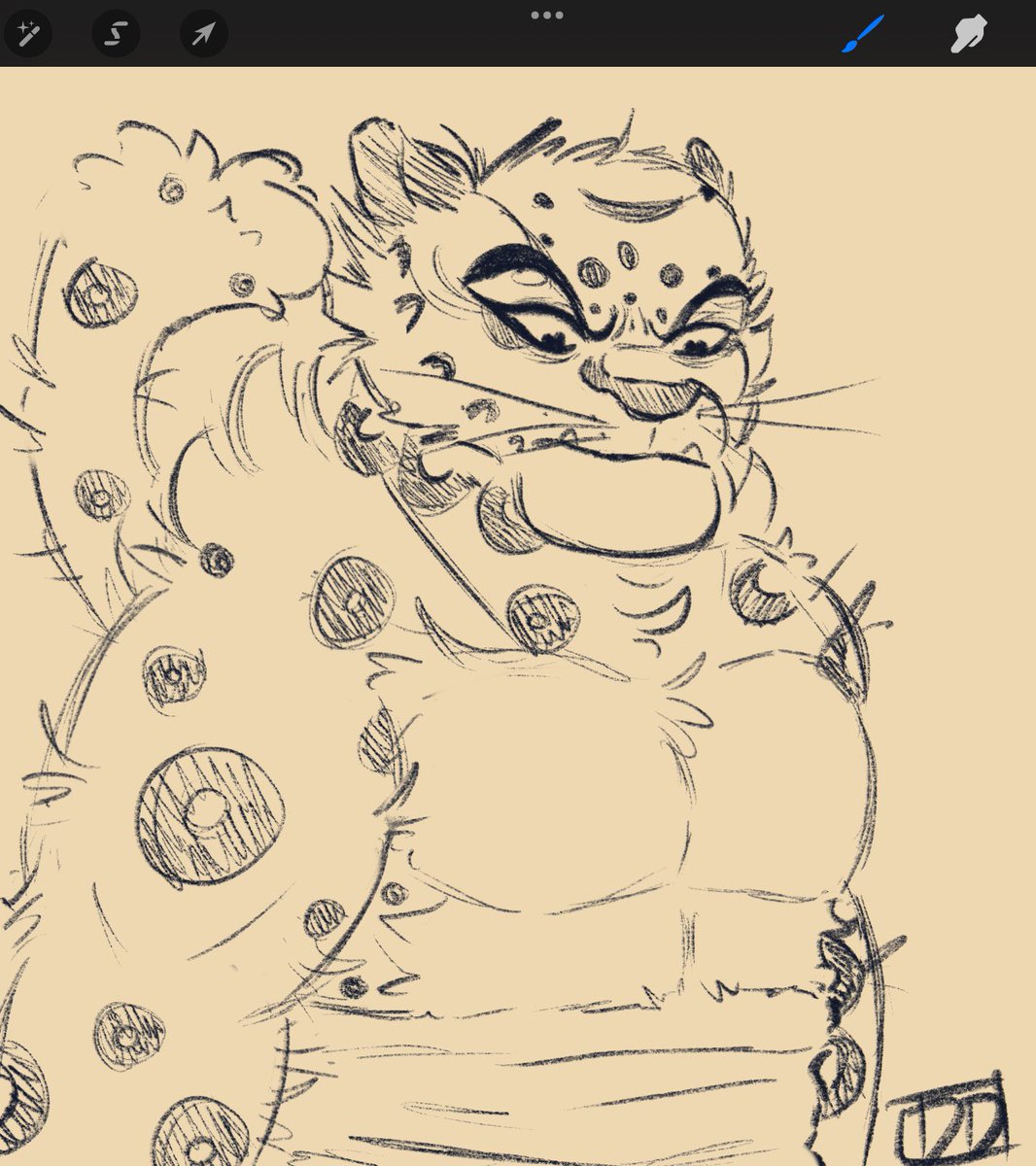 silly lil tai lung doodle 

#tailung #KungFuPanda #doodle #digitalart #procreate