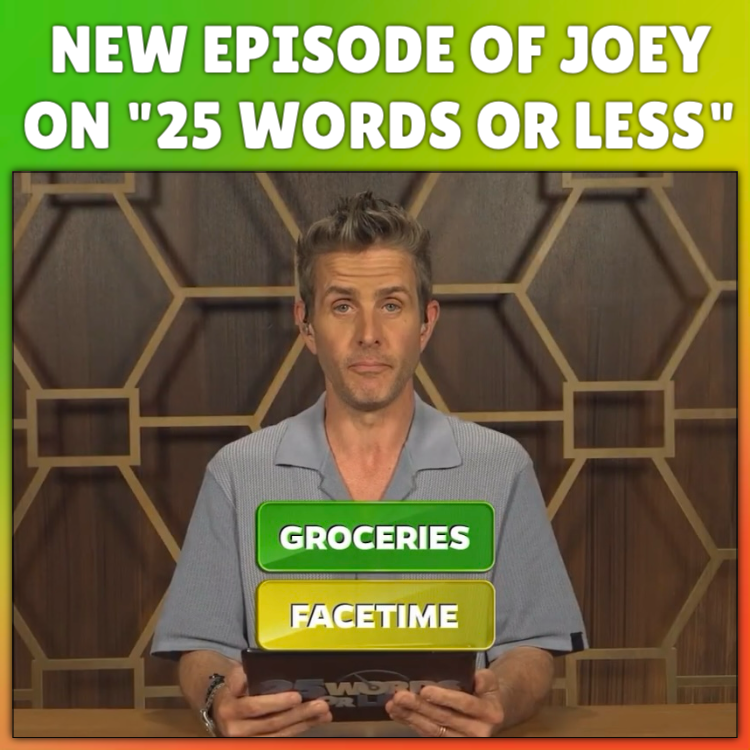 Episode 2 (last Thursday's episode) of '25 Words or Less' with Joey is now on up: nkotbnews.com/2024/05/watch-… By the way - it looks like Joey is continuing into this week on this show, so be sure to set your DVRs!