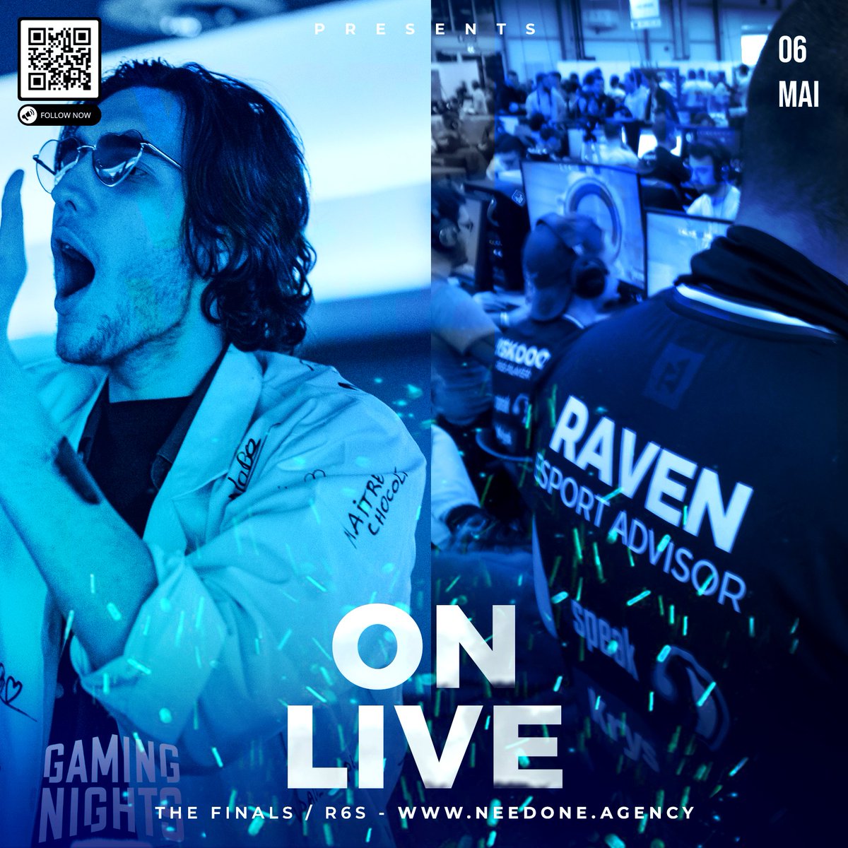 NeedONE.ND1 - Pays de L'Ain (@needone_nd1) on Twitter photo Ce soir, c'est toi qui choisit ! 🔥
<a href="/TheFinalsFR/">THE FINALS France 🇫🇷</a> avec <a href="/Pacolem1/">Pacolem</a>, @GraviiFPS & <a href="/taekewjoe/">TaeKewjoe</a> ? 🫡
<a href="/Rainbow6FR/">Rainbow Six Siege X FR</a> avec <a href="/Raven_EWC/">Raven 🇬🇵</a>, <a href="/BlackkP_/">OWNED | BlackkP</a>, <a href="/mikou3169/">MINA-BOT-7955</a>, <a href="/ImFuZioNTV/">FuZioN</a> & <a href="/aer0x7z/">Aer0x7z.FBBP01</a> ? 🤠
multistre.am/taekewjoe/rave… Ce soir, c'est toi qui choisit ! 🔥
<a href="/TheFinalsFR/">THE FINALS France 🇫🇷</a> avec <a href="/Pacolem1/">Pacolem</a>, @GraviiFPS & <a href="/taekewjoe/">TaeKewjoe</a> ? 🫡
<a href="/Rainbow6FR/">Rainbow Six Siege X FR</a> avec <a href="/Raven_EWC/">Raven 🇬🇵</a>, <a href="/BlackkP_/">OWNED | BlackkP</a>, <a href="/mikou3169/">MINA-BOT-7955</a>, <a href="/ImFuZioNTV/">FuZioN</a> & <a href="/aer0x7z/">Aer0x7z.FBBP01</a> ? 🤠
multistre.am/taekewjoe/rave…