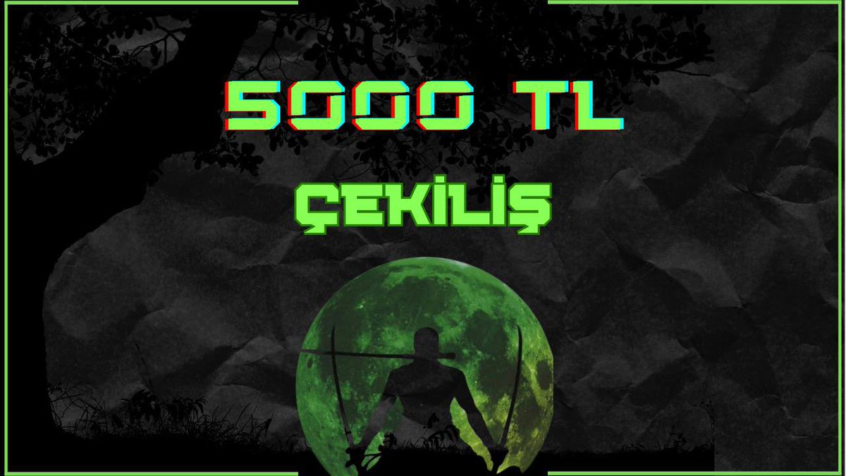 🎁🎁 Çekiliş 5000 TL 🎁🎁 Şartlar Basit⬇️ -RT ve Fav❤️ -Telegram’a Katıl⬇️ t.me/RoronoaZoroduy… Bol Şanslar💫🫶