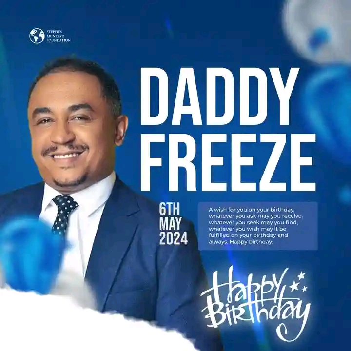 Ifedayo Olarinde, also known as #DaddyFreeze, was born on May 6, 1976, in Cluj-Napoca, Romania Happy birthday, Daddy Freeze !🎉🎁 I wish you a year filled with love Cheers to many happy returns! 🎉🥂 #bahdlexbirthday #celebrations #HappyBirthdayDaddyFreeze #Bahdlex