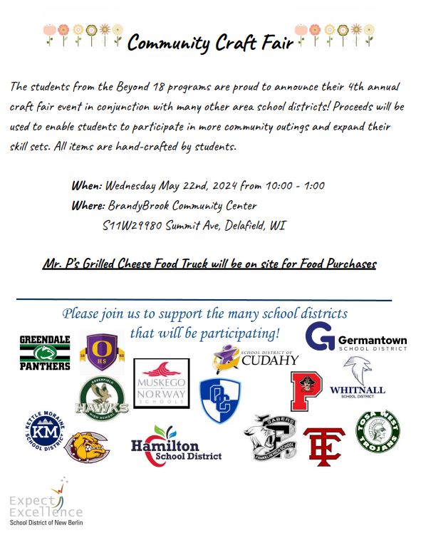 Mark your calendar for this great event!