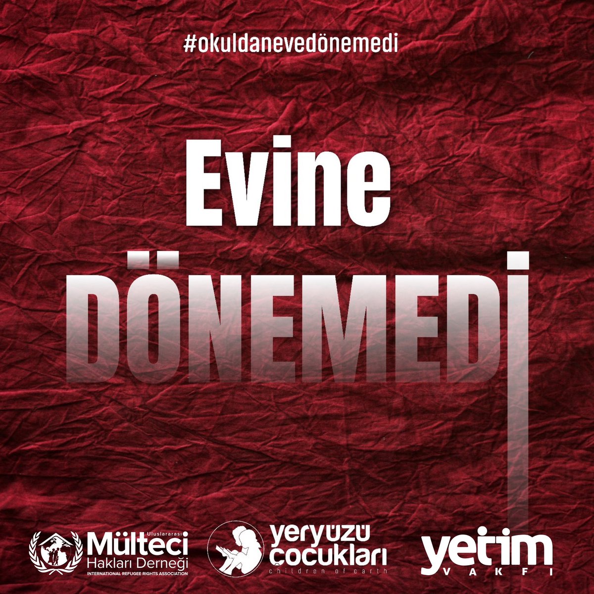 Gina o sabah uyandı, okula gitti, arkadaşlarıyla güldü. EVİNE DÖNEMEDİ. #okuldanevedönemedi #ginamercimek