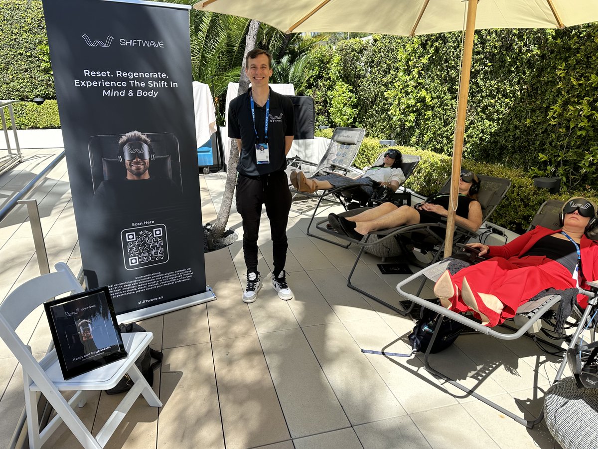 Come and try a session with @Shiftwavepro in the Wellness Garden. 
#MIglobal