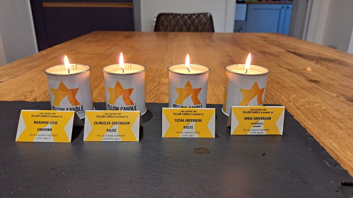 May their memories be a blessing #yellowcandle