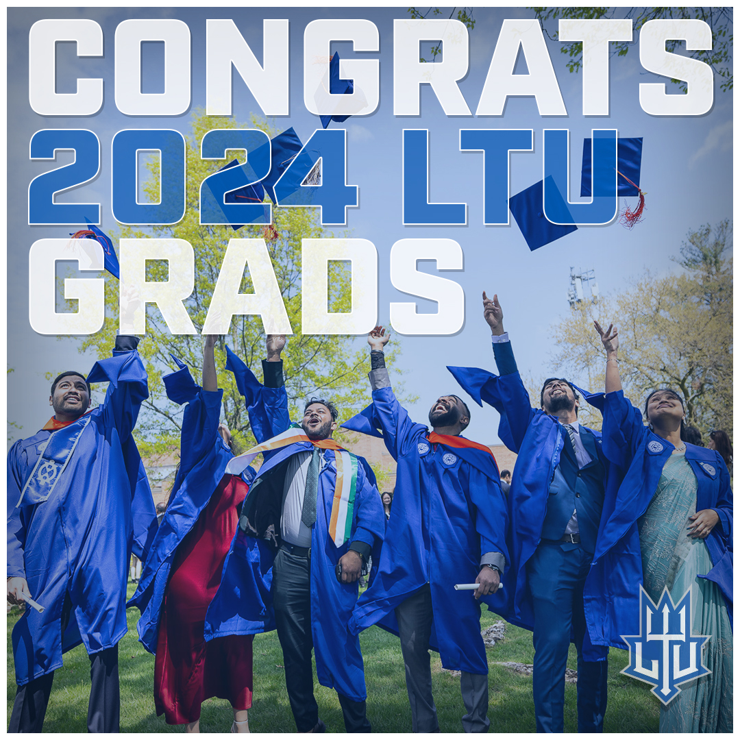 Congratulations to the LTU Class of 2024! You tackled the biggest challenges and became the innovators of tomorrow. Your potential is limitless! Conquer the world, graduates! #WeAreLTU