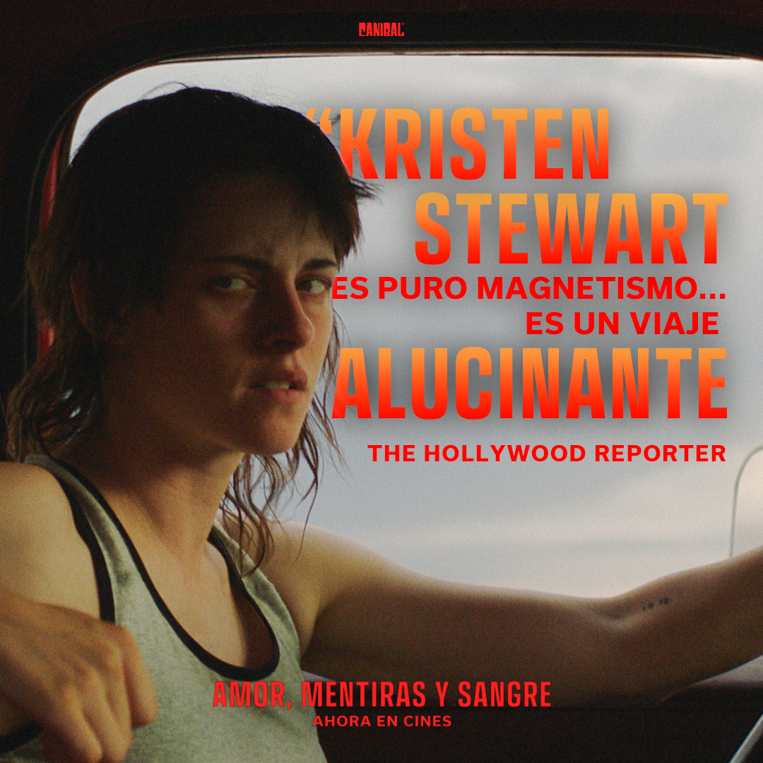 'Kristen Stewart es puro magnetismo...' #AmorMentirasYSangre🩸 Ahora en cines.