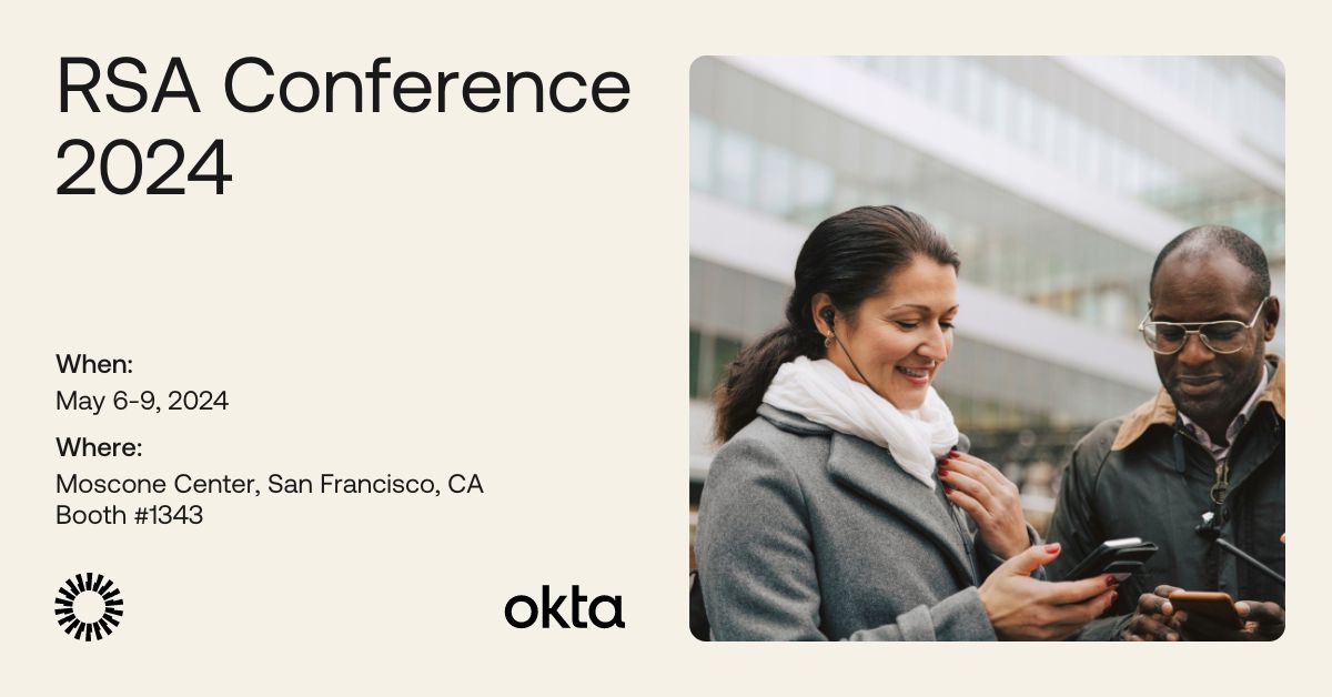 The RSA Conference kicks off today! 🗓🎉 Join us at booth #1343 to learn more about Identity that has your back, no matter your stack 📚🔒 bit.ly/4aMasTC