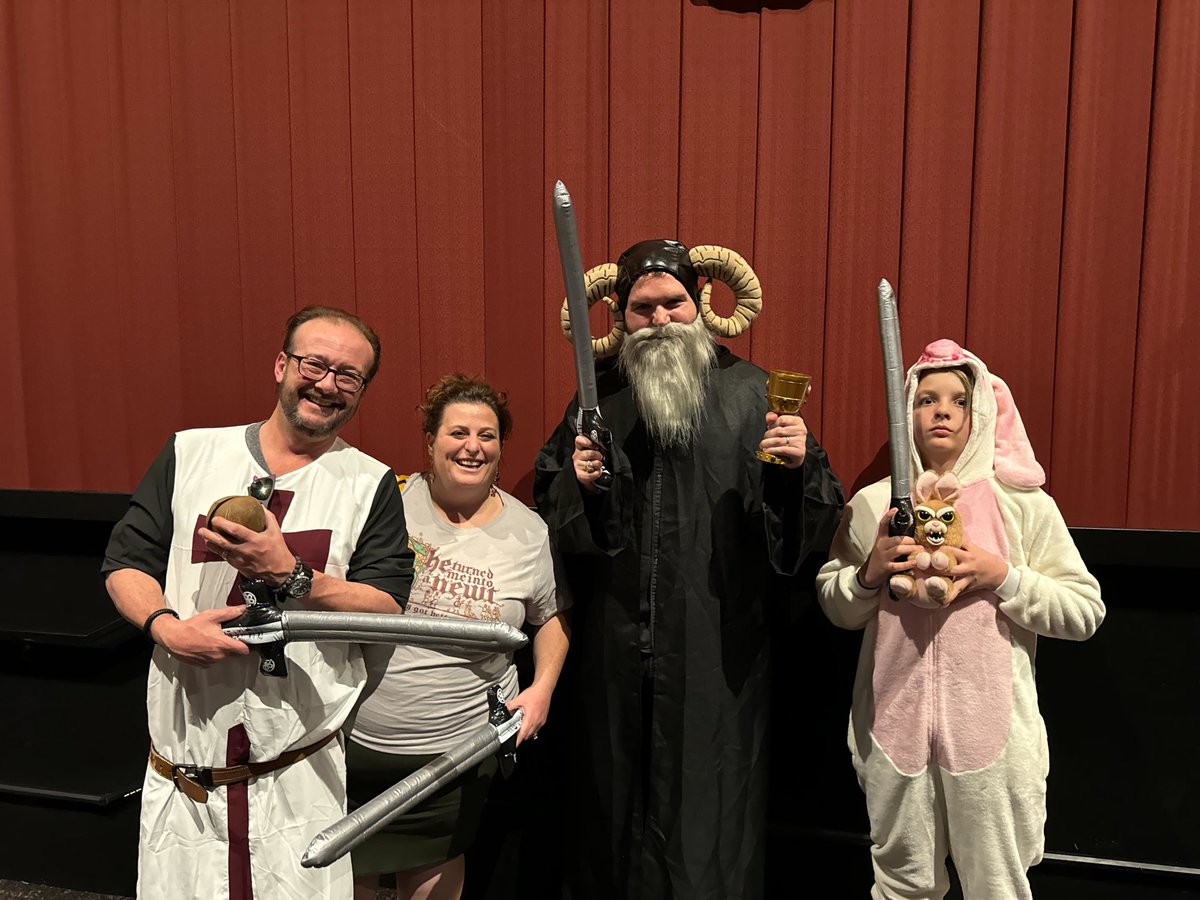 AlamoDC's tweet image. And there was much rejoicing. 🐇🐄

#MontyPythonAndTheHolyGrail #AlamoDC #AlamoParty