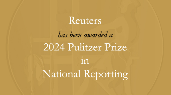 @hannahdreier @nytimes @stillsarita @NewYorker @sarahanneconway @city_bureau @invinst Congratulations to @Reuters. #Pulitzer