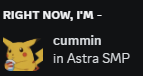 I like to have fun here on the Astra SMP :D #Astrasmp