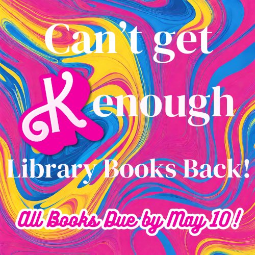 All students who have checked out at least 5 books this year AND who have a CLEAR Library Account on their classes’ book return day will be entered in a Prize Drawing! All books are due by Friday, 5/10! 🖤💛📚 #LVMSReads #LISDLib #leavealeopardprint🐾