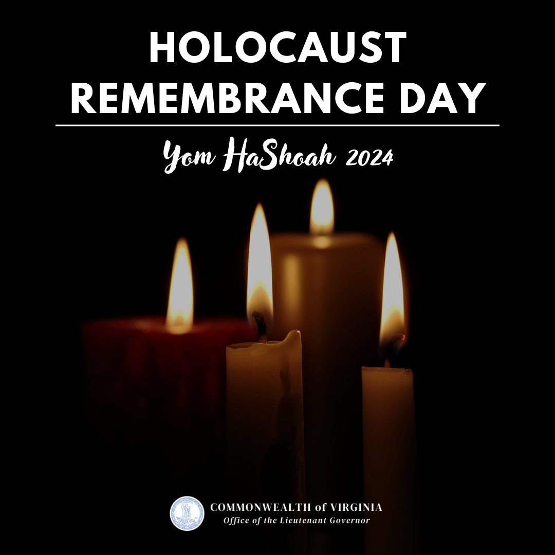 On Yom HaShoah, Holocaust Remembrance Day, we not only remember but reaffirm that we will never tolerate anti-semitism. #neveragain