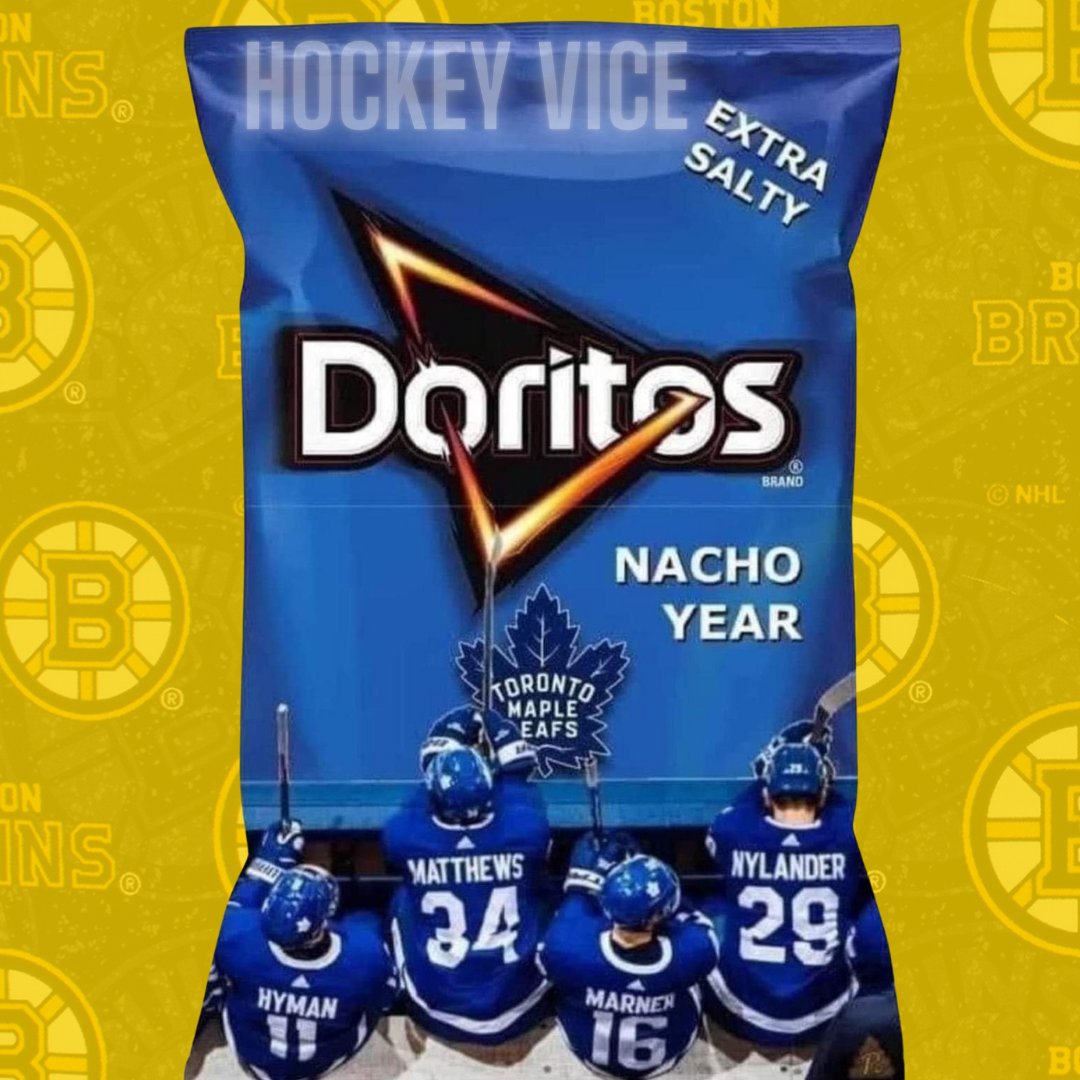 These new Doritos look nasty 🤢🤮
The NEW Doritos NACHO YEAR TML addition.

#hockeyhighlights #hockeylife #hockeyplayer #nhl #TorontoMapleLeafs