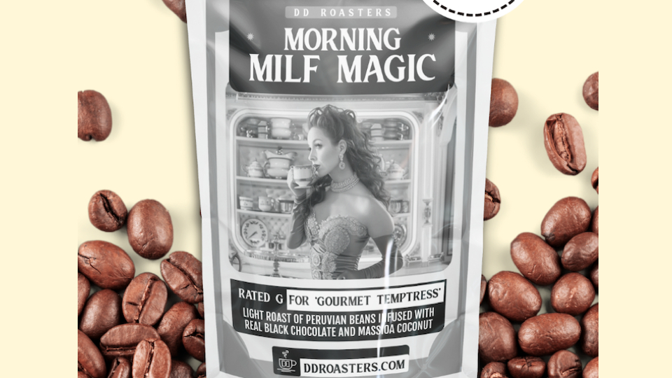 Cherie DeVille, DD Roasters Launch 'Morning MILF Magic' Coffee @cheriedeville @akadanidaniels xbiz.com/news/281400/ch…