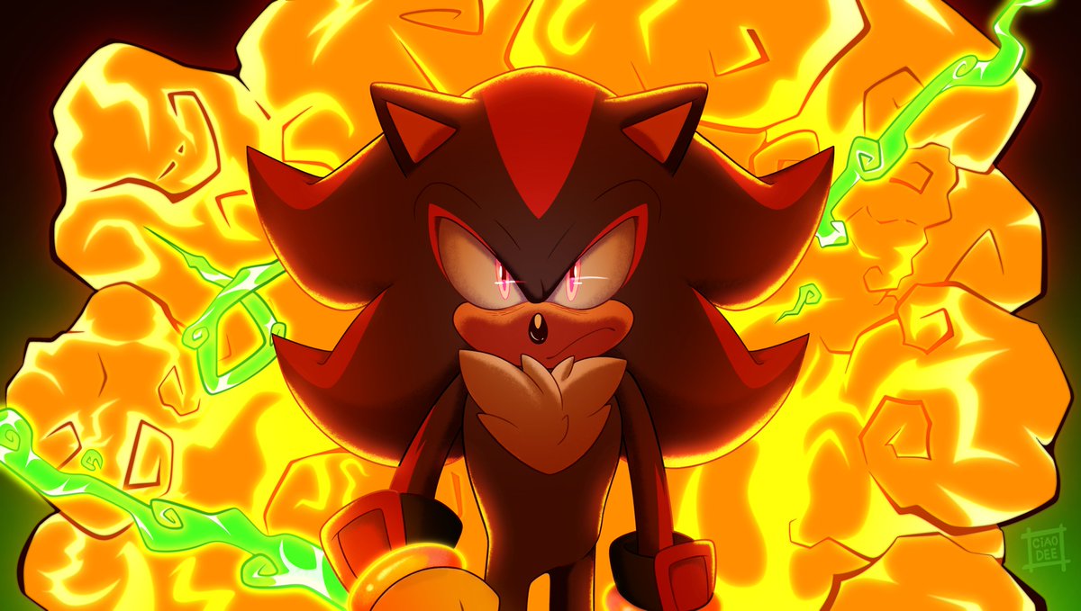 Cool guys don't look at explosions 

#SonicTheHedgehog #ShadowTheHedgehog #FearlessYearOfShadow #YearOfShadow