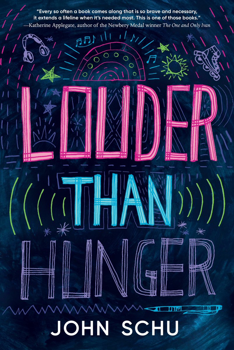 I’m excited to discuss The Gift of Story and Louder Than Hunger at @AliSchilpp’s school on Friday!!!