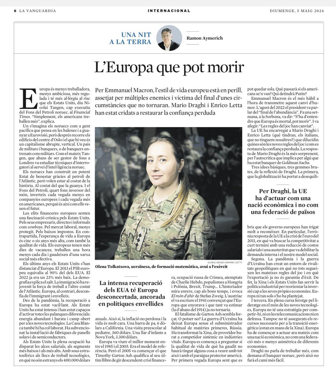 'L'Europa que pot morir'. L'anàlisi fi d'en @raymerichp LV @subirats9 @AntoniGarrell @antonigr @carlescampuzano @XavierGodas @EnricJuliana @ictlogist @Jordi_Armadans @polmorillas @CidobBarcelona @juditcarrera @cececebe @ernestmaragall @QuimBrugue @ricardgoma