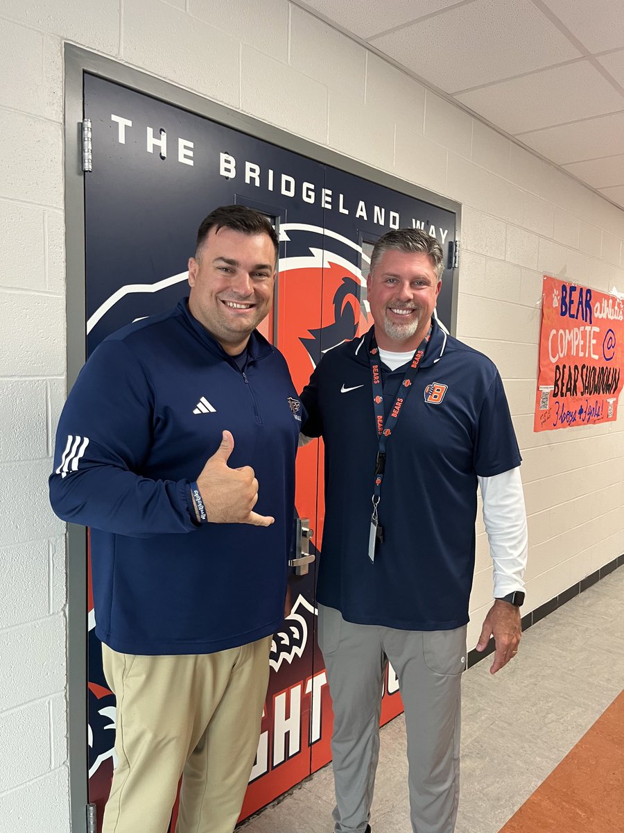 Awesome Talking Shop With @fbcoachmadison About His @BridgelandFB Squad‼️ @UTEPFB #WinTheWest🔵🟠 #2TRIKE5OLD ⛏️⛏️ #PicksUp⛏️🆙