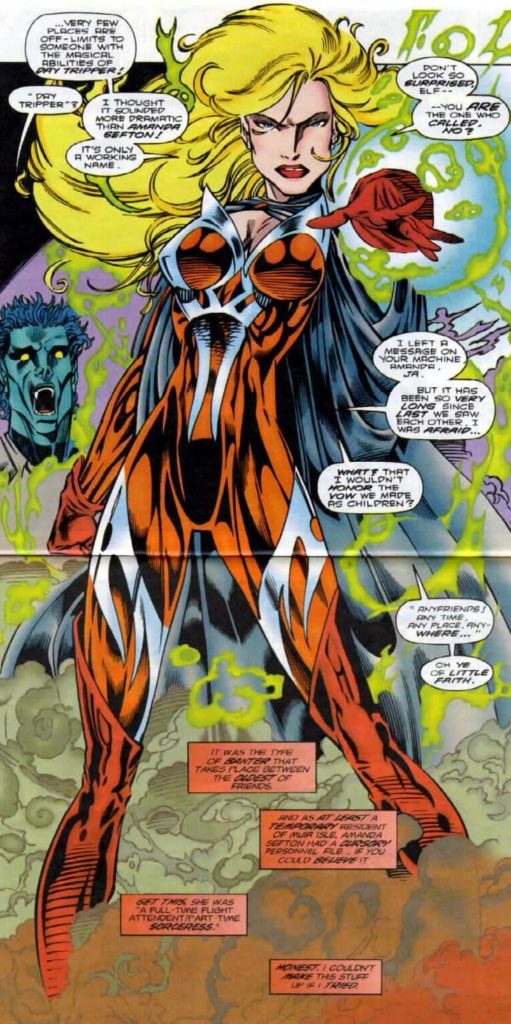 Hey @GailSimone   There is a character long forgotten . One of my fav . Any chance Kurt will go to her rescue ? Amanda Sefton