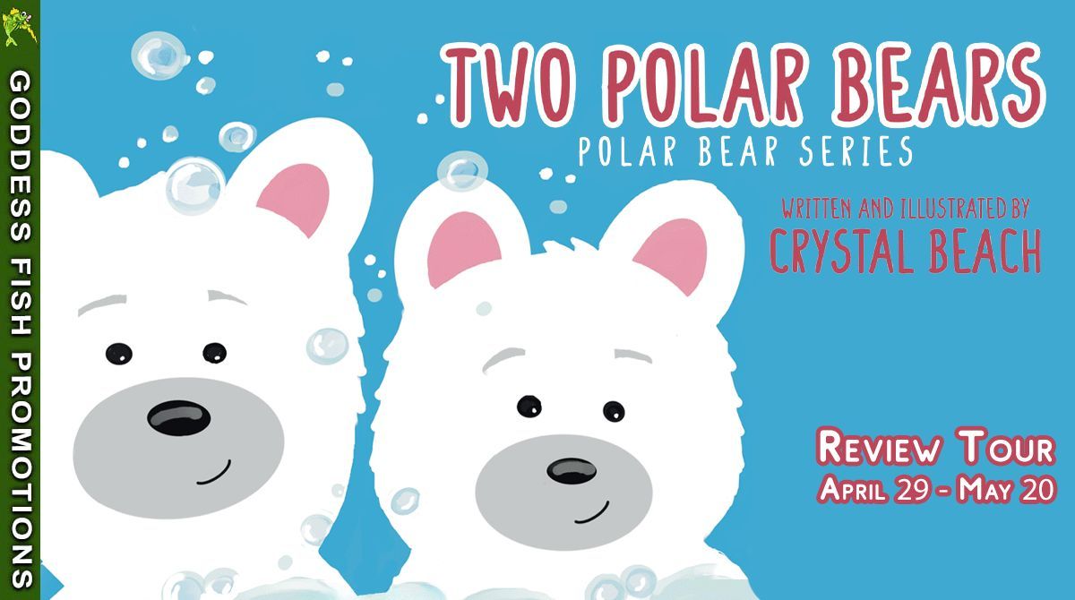 Review of TWO POLAR BEARS by Crystal Beach. 'What a delightful book'  Enter to win a $10 Amazon/BN GC. @KathyAl10988180 #childrensfiction #kidlit  ourtownbookreviews.com/2024/05/two-po…
