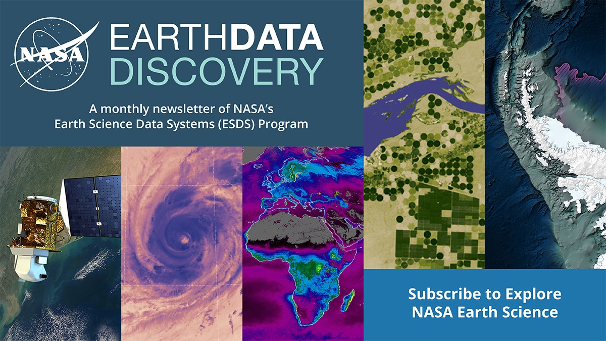 Read all about it! The next Earthdata Discovery newsletter will be emailed around May 10. This is your chance to learn about new data resources, open science events, and more. 

➡️Subscribe today: go.nasa.gov/3NdirQK
