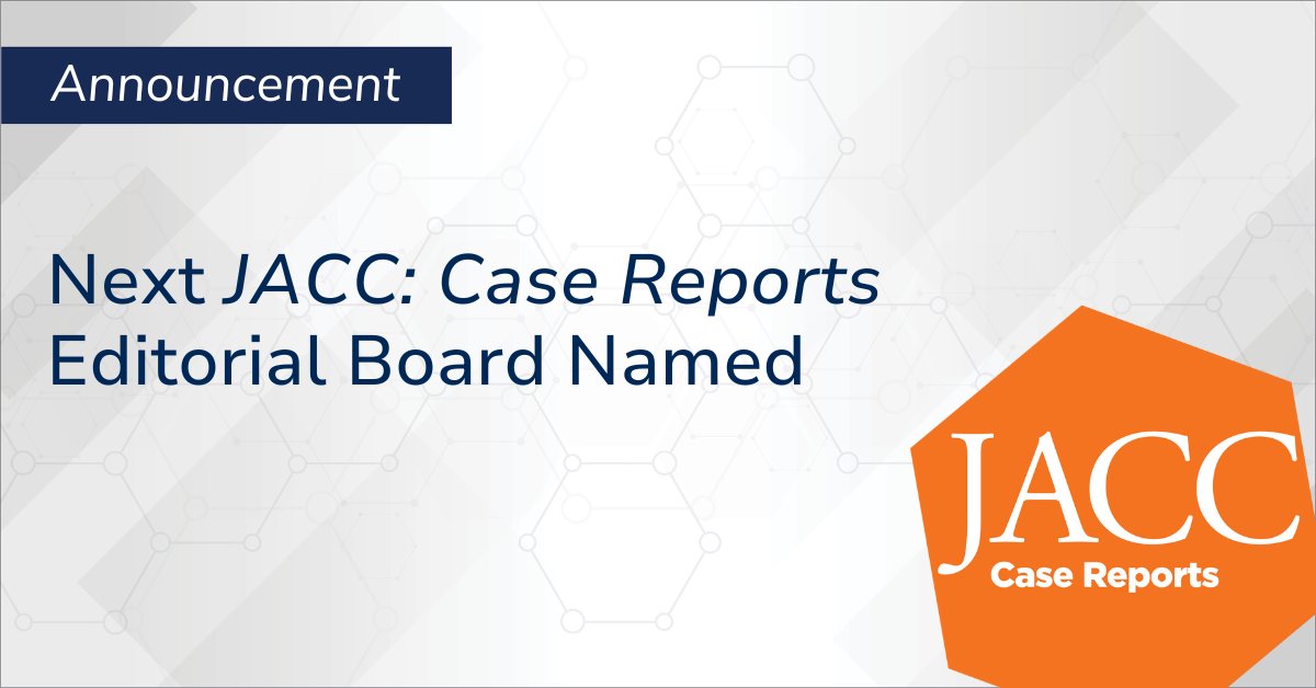 JACC Journals (@jaccjournals) on Twitter photo Incoming #JACCCaseReports Editor-in-Chief Dr. <a href="/GilbertTangMD/">Dr. Gilbert Tang</a> has announced the members of his new Editorial Board, effective Aug. 1.
Learn more about them here: bit.ly/44ufrqa Incoming #JACCCaseReports Editor-in-Chief Dr. <a href="/GilbertTangMD/">Dr. Gilbert Tang</a> has announced the members of his new Editorial Board, effective Aug. 1.
Learn more about them here: bit.ly/44ufrqa