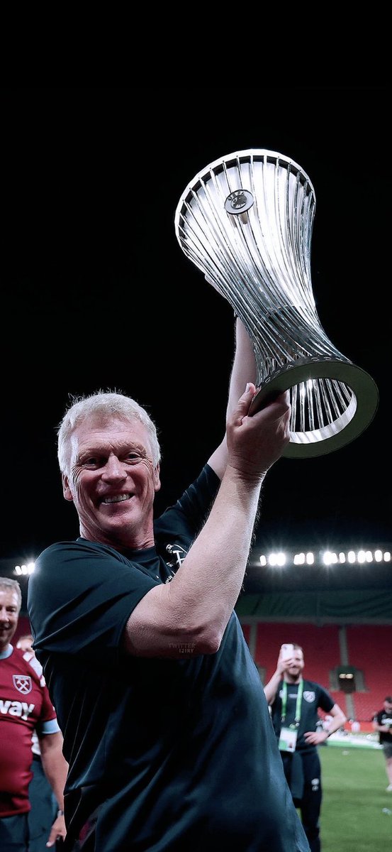 For saving us For coming back and doing it again For the European place league finishes For the European campaigns For the European trophy Thank you, David Moyes. #ThankYouMoyes