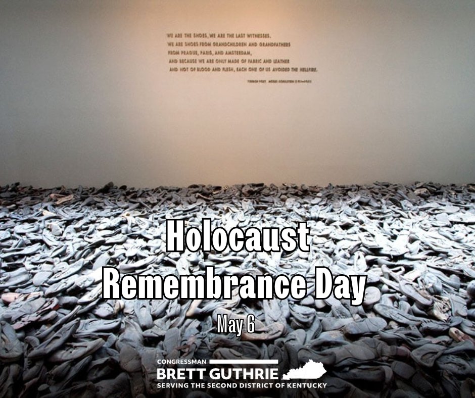 On this Holocaust Remembrance Day we remember the more than 6 million Jews that were killed by the Nazi regime nearly 80 years ago. We will never forget this terrible tragedy and will continue to fight against antisemitism in all forms across our country and the world.