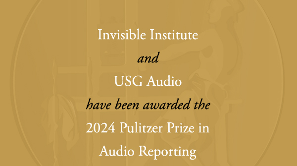 @hannahdreier @nytimes @stillsarita @NewYorker @sarahanneconway @city_bureau @invinst @Reuters @washingtonpost @katieengelhart @NYTmag @vkaramurza @JustinCChang @latimes @thedeadhandbook @AP Congratulations to @invinst, USG Audio and @YohanceLacour. #Pulitzer