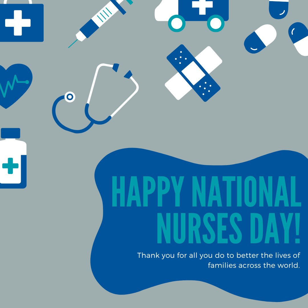 Today, we celebrate nurses far and wide for the incredible contributions they make to better the lives of their patients. Nurses, thank you for the hard work and passion you bring to the profession. #nursesday #NICU #neonatalnurses