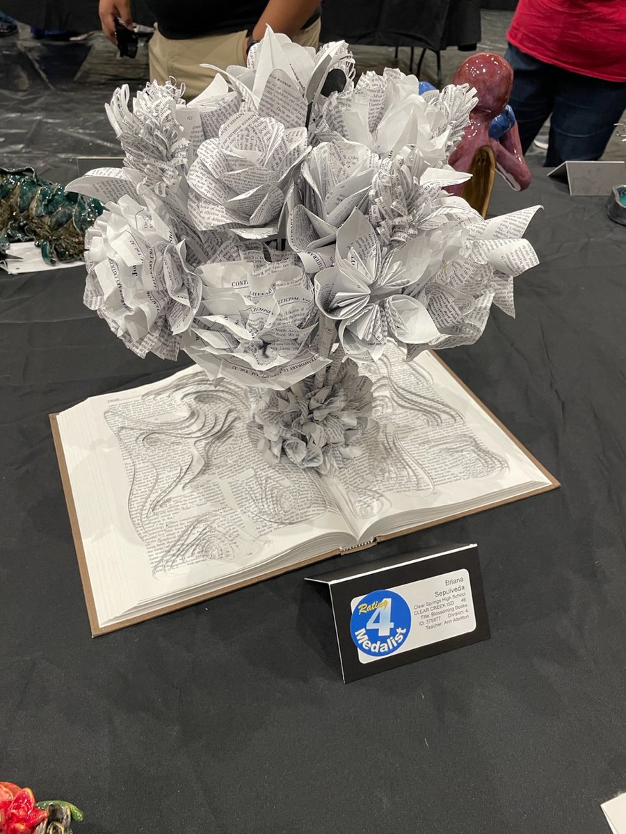 CCISD had 43 high school art students from across the district qualify for the State VASE competition! 23 students earned medals, 2 won scholarships & 3 won the Gold Seal Award which is the pinnacle of artistic success in the program. Congratulations to Abigail, Kenadie & Ashna.