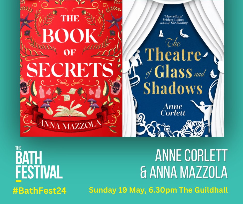Really looking forward to chairing this event in a couple of weeks with @Anna_Mazz and @ConsummateChaos at @Bathfestivals. There is so much going on at the festival. Book tickets here: bathfestivals.org.uk/the-bath-festi…
