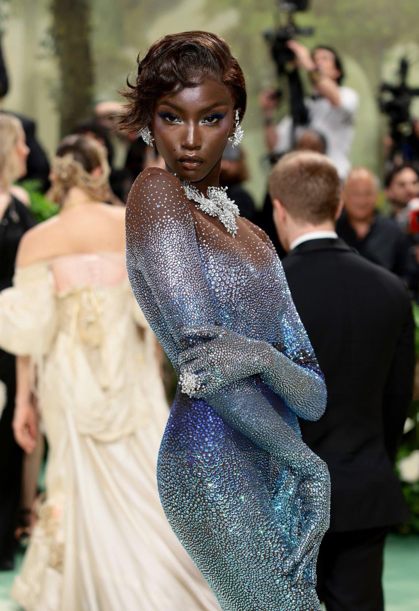PopCulture2000s's tweet image. anok at the met gala