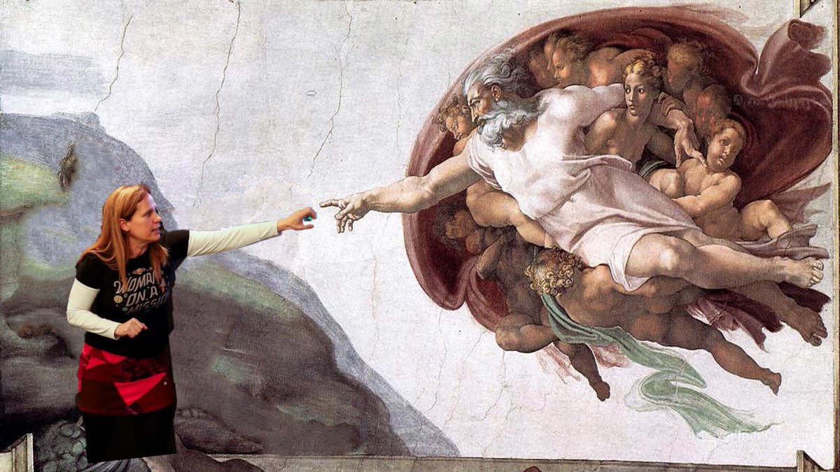 I shared with my team  photos from a presentation I gave at a recent workshop ; it took about 5 minutes for one of my students to send me back this collage.