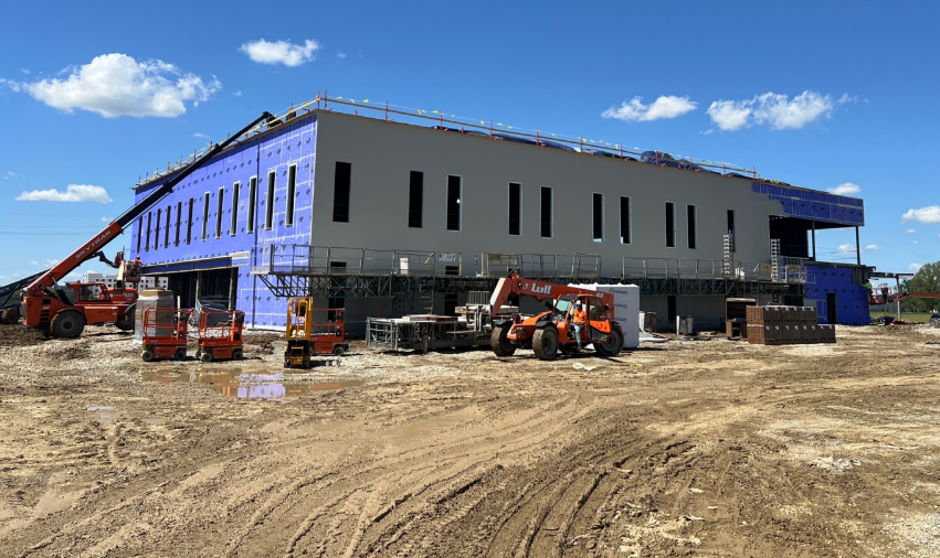 IndianaJRI's tweet photo. Check out the incredible progress of our Indiana Joint Replacement Institute facility in Noblesville! For site and scheduling information, visit https://t.co/YXKdVSxsAX https://t.co/H3wr5yhqLL