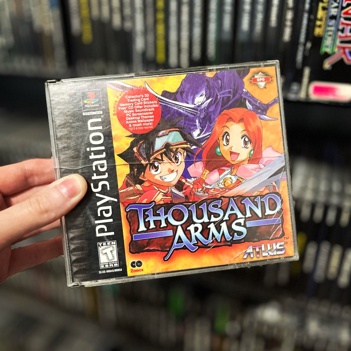 Have you ever played Thousand Arms? This is my first time through and lemme tell ya, it’s one hell of a hidden gem by Atlus!