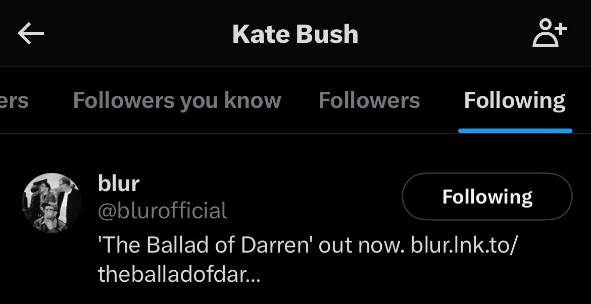 Kate Bush follows Blur but NOT Oasis, delivering a decisive 29 year late victory in the Battle of Britpop to Blur